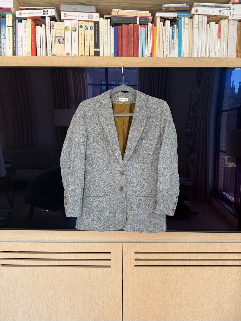 Sœur Gray Tweed Blazer - Médium